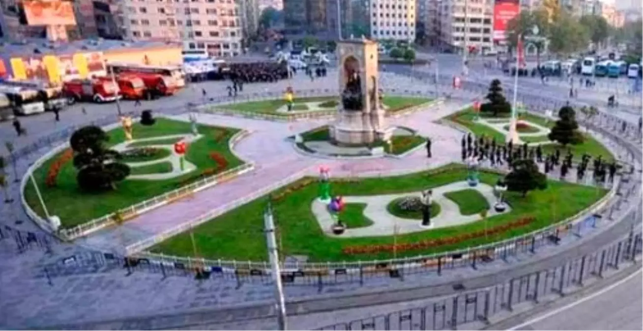 Buzullar Eriyince Taksim Adaya Dönüşecek