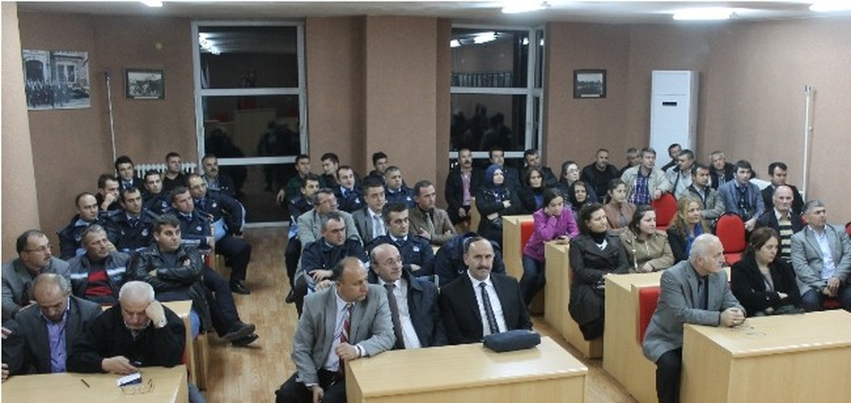 Çarşamba\'da Belediye Personeline İş Güvenliği Eğitimi