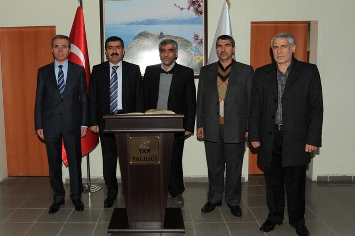 İran Heyetinden Van Valisi Doğan\'a Ziyaret