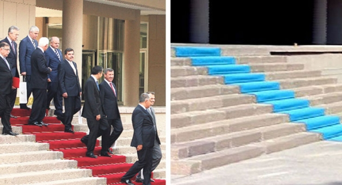 Kırmızı Halı ve Polis Tören Mangasına Düzenleme