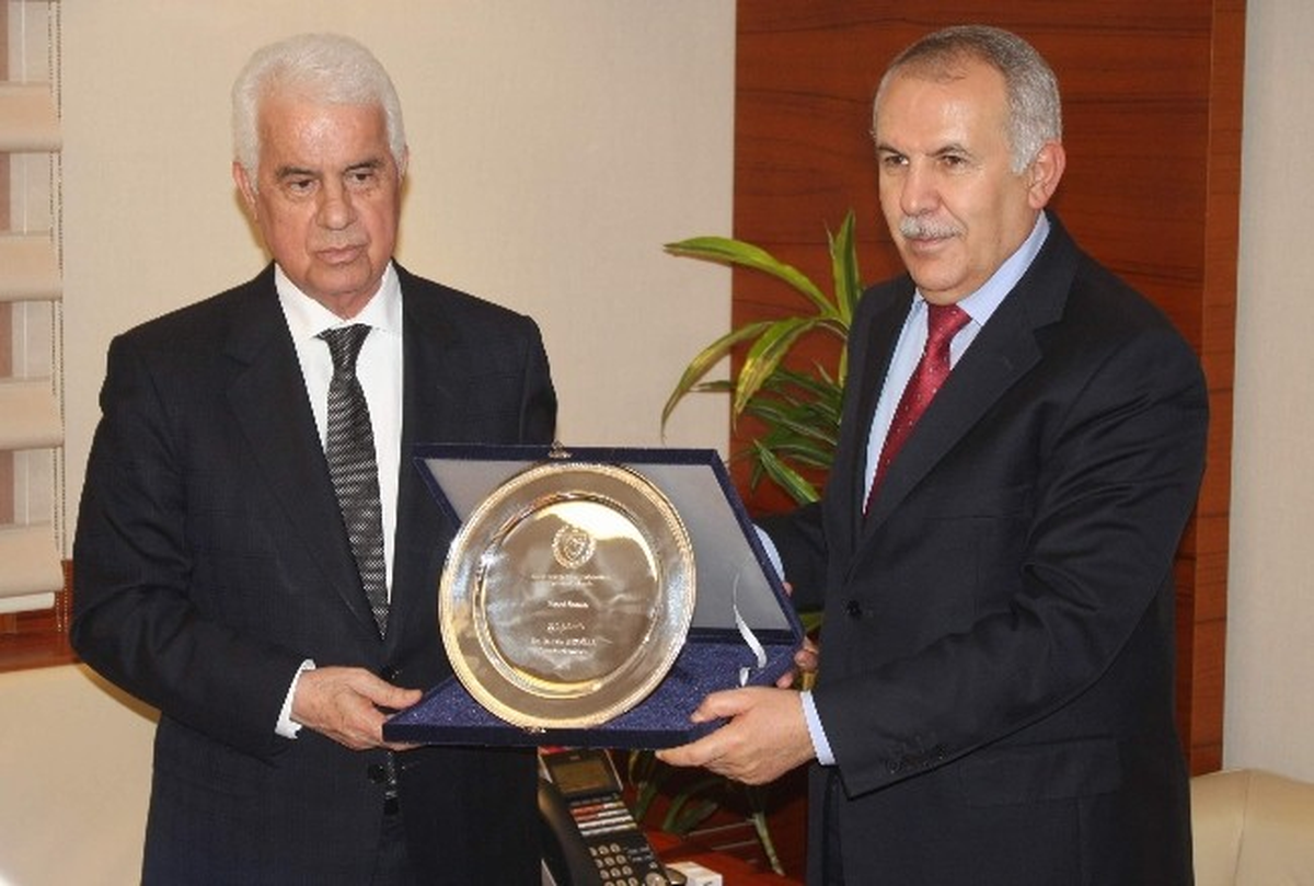 KKTC Cumhurbaşkanı Derviş Eroğlu Gaziantep\'te