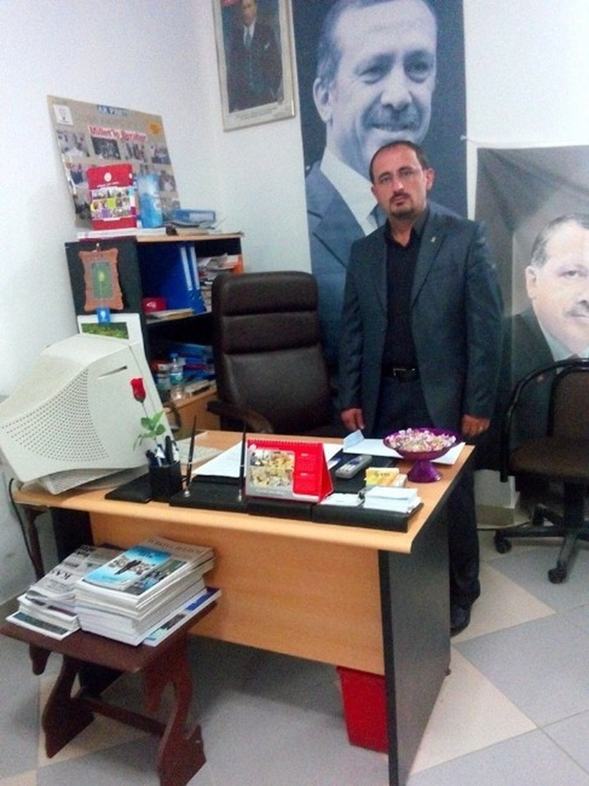 Küre AK Parti İlçe Başkanlığına Coşkun Salcıoğlu Getirildi