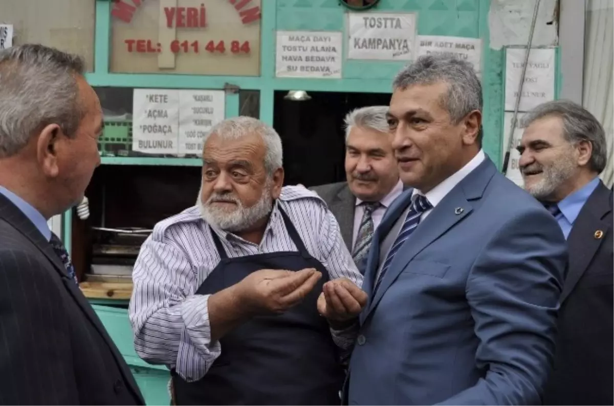 MHP Büyükşehir Belediye Başkan Adayı Mustafa Özsoy Yahyalı'da