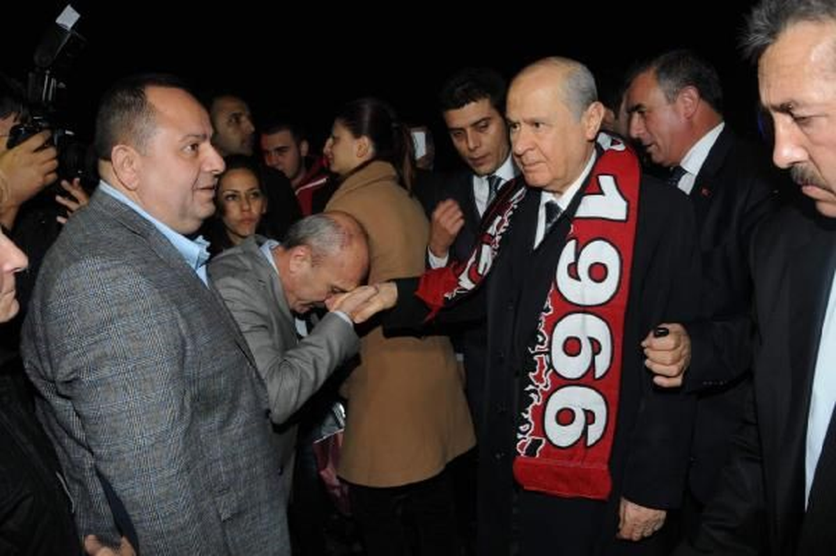 MHP Genel Başkanı Devlet Bahçeli, Antalya\'da