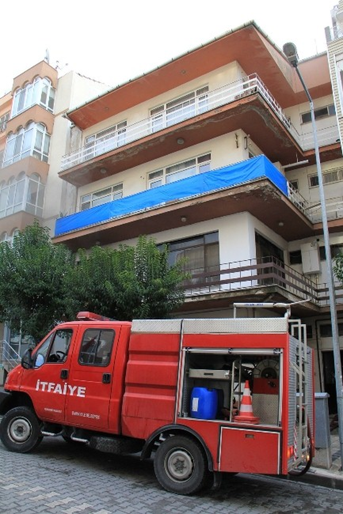 Mutfakta Çıkan Yangın Korkuttu