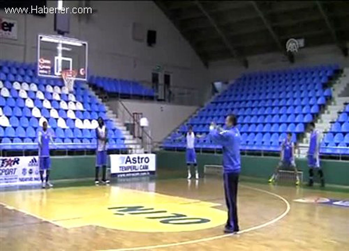 Olin Edirne\'de Anadolu Efes maçı hazırlıkları