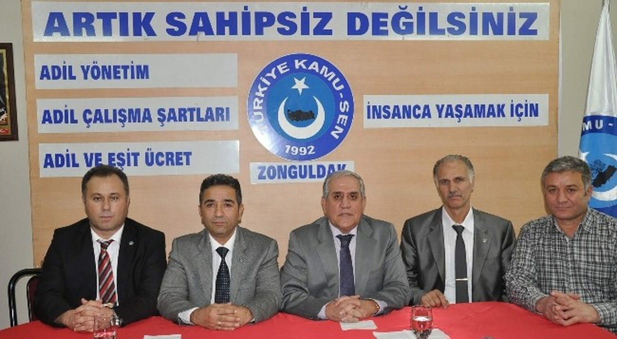 Öner\'den, Türk Büro-Sen Zonguldak Şube Başkanı Bacıoğlu\'na Ziyaret