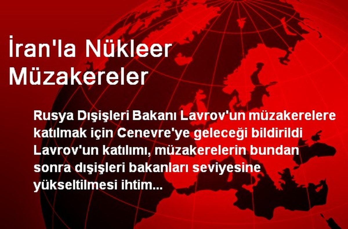 İran\'la Nükleer Müzakereler