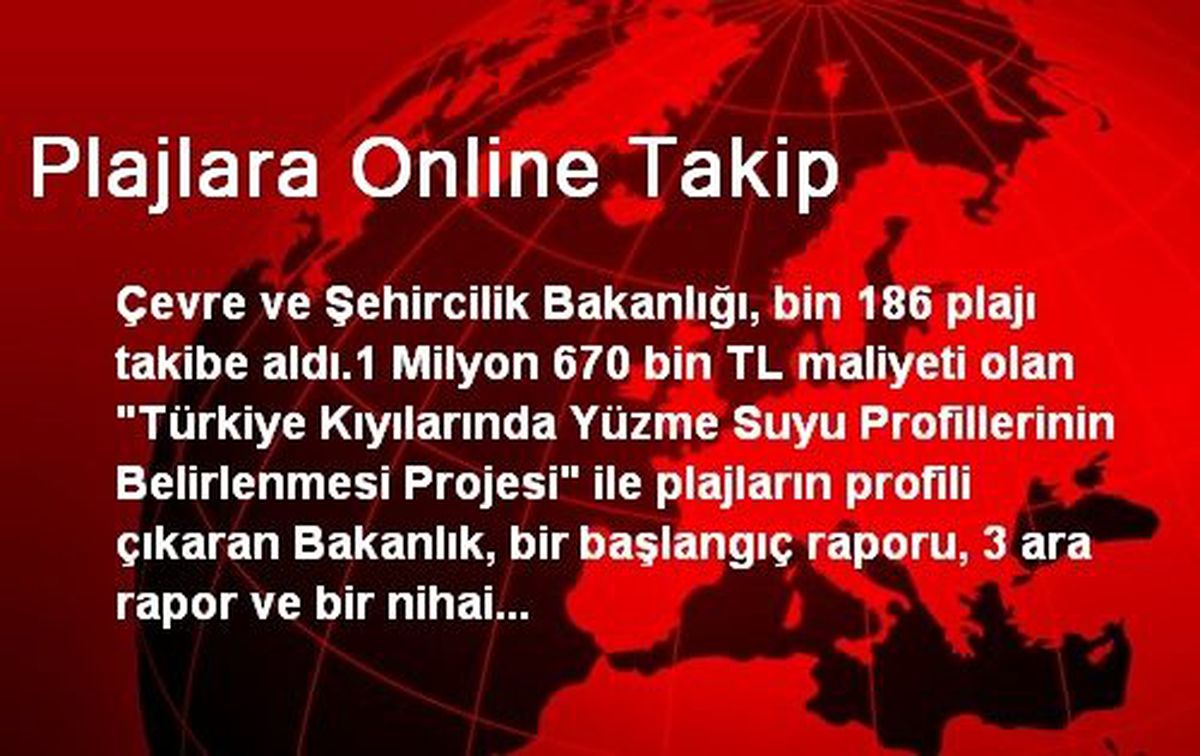Plajlara Online Takip