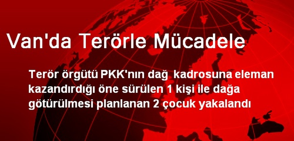 Van\'da Terörle Mücadele