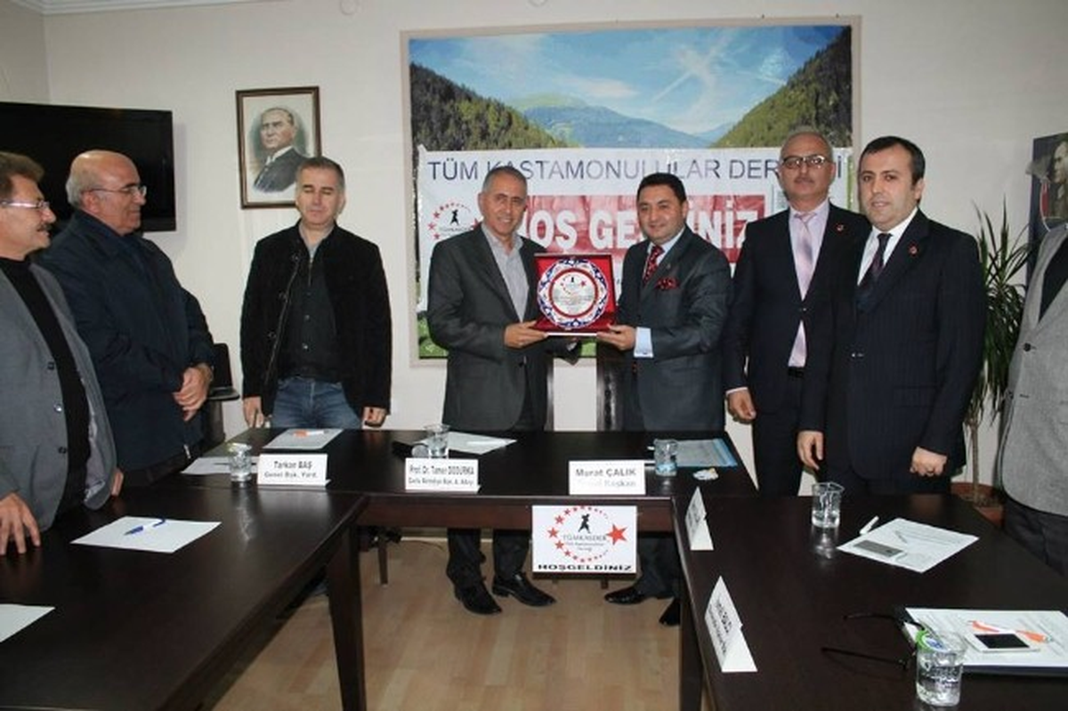 Prof. Dr. Tamer Dodurka\'dan Tümkasder\'e Nezaket Ziyareti