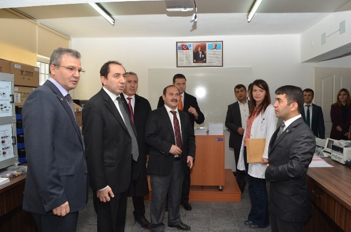 Rektör Alkan\'dan Alaca MYO\'ya Ziyaret