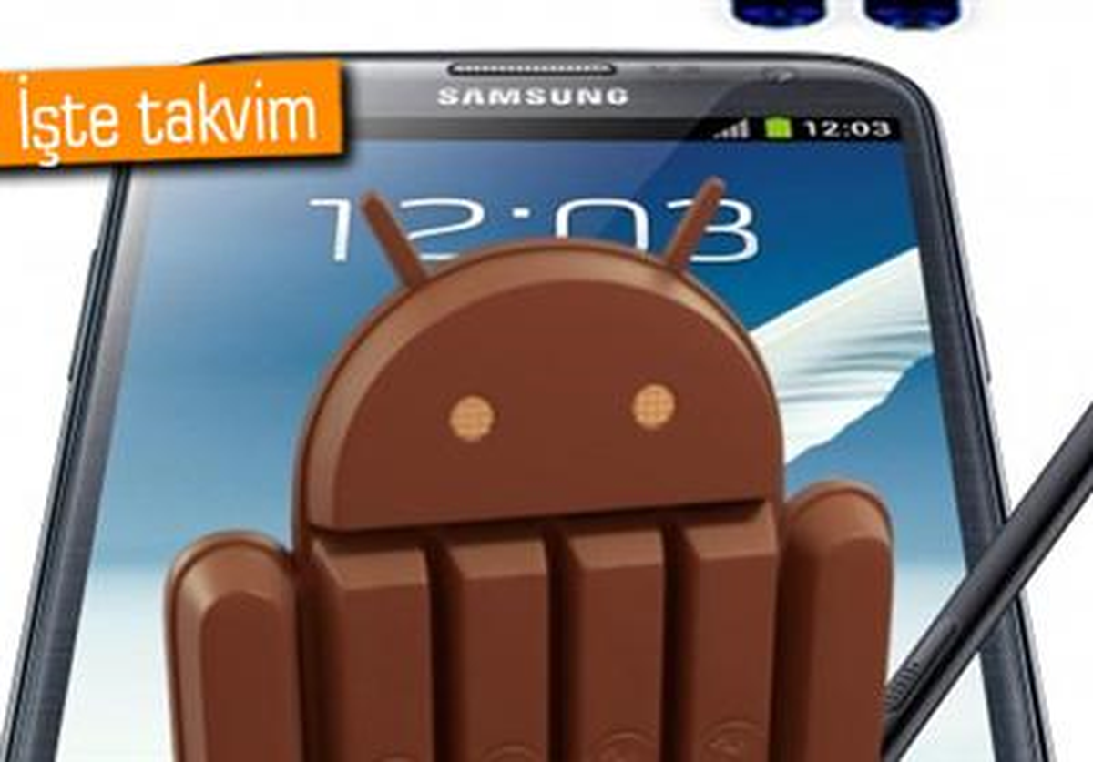 Note 3 ve S4\'ün Android 4,4 Güncellemesi Ocak\'ta Yapılacak