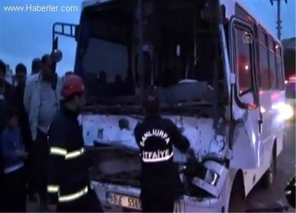 Şanlıurfa\'da zincirleme trafik kazası: 6 yaralı