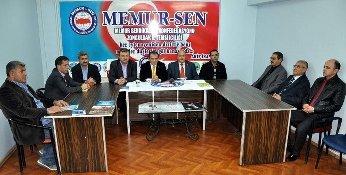 Şen\'den, Memur-Sen İl Temsilcisi Aşkar\'a Ziyaret