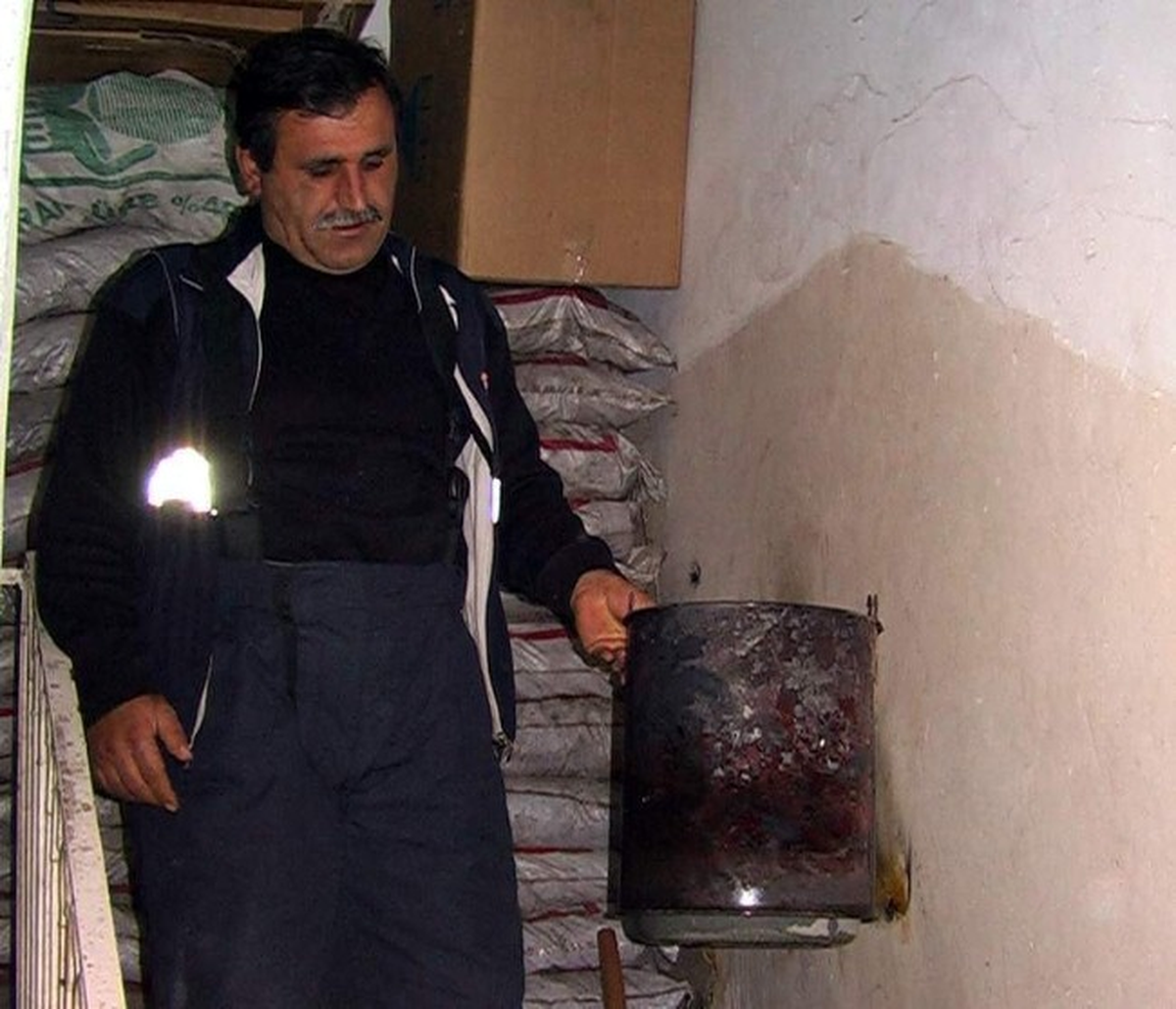 Soba Kovası Evi Yakıyordu