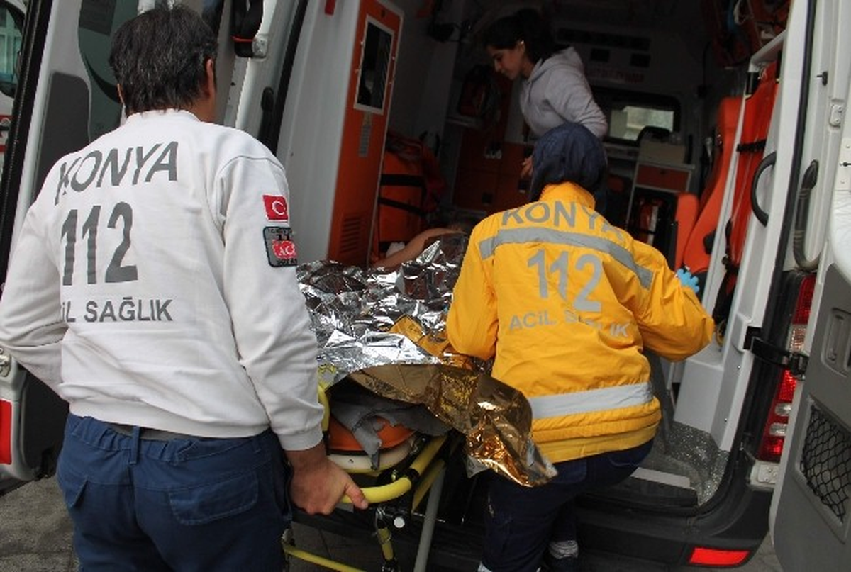 Sobaya Döktükleri Tiner Kendilerini Yaktı