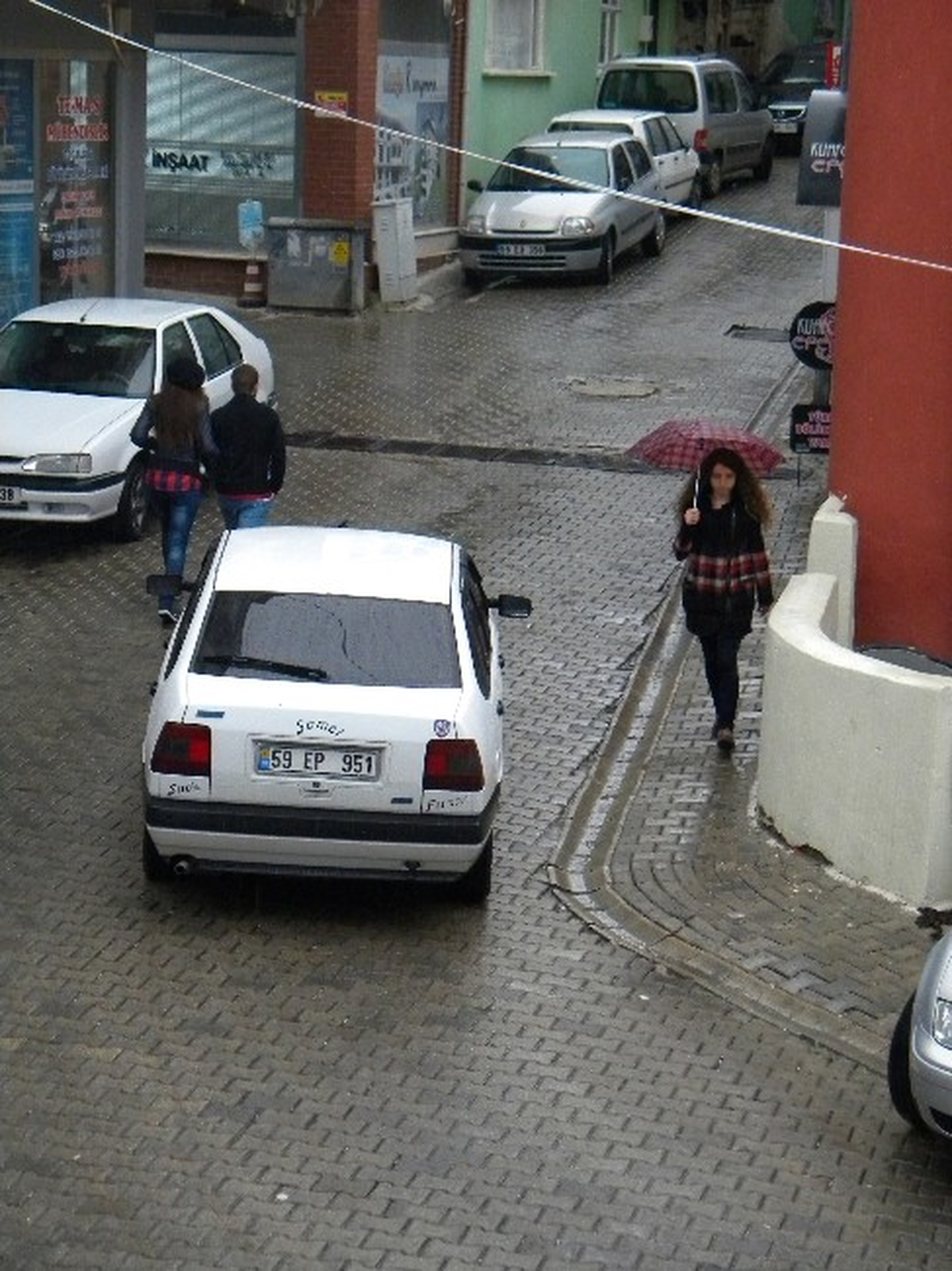 Tekirdağ\'da Yağmur Başladı