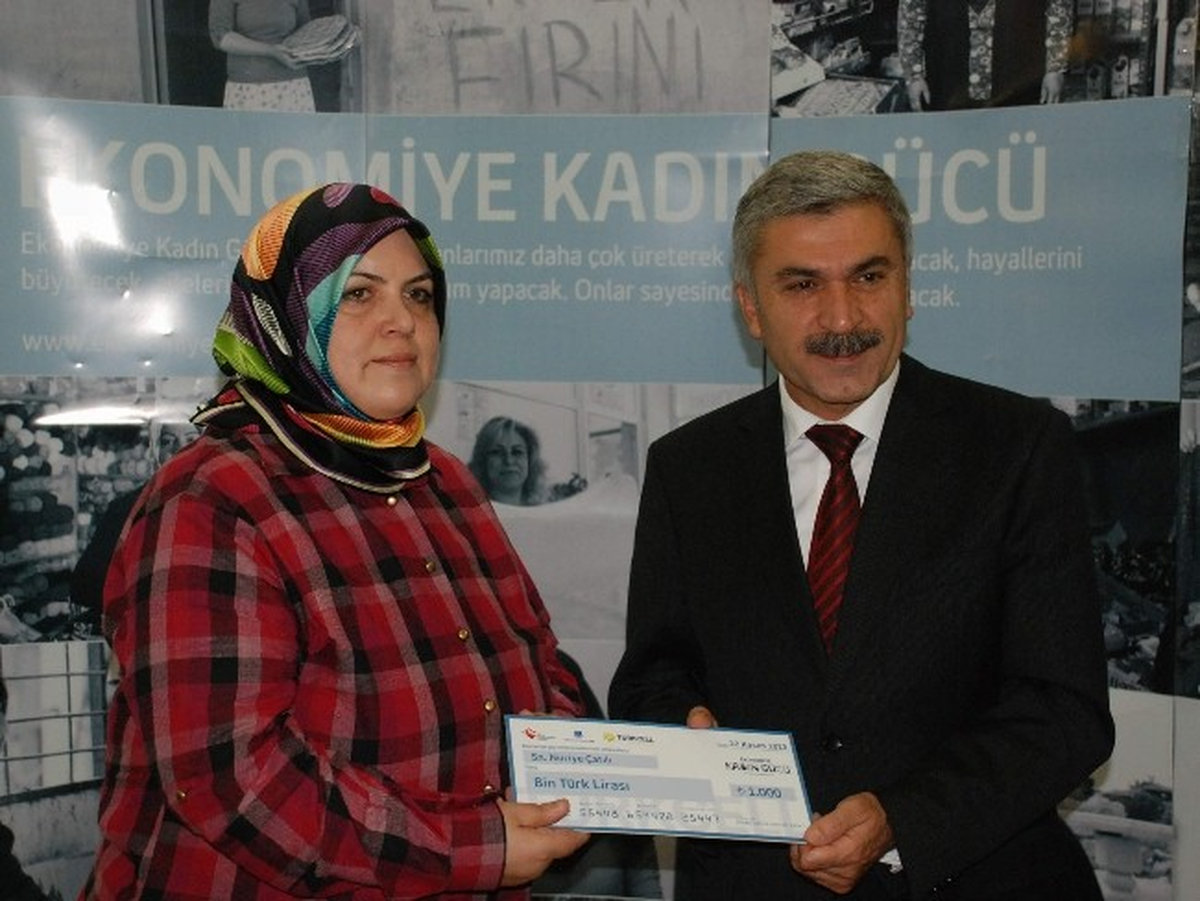 Tokatlı Kadınlara Mikro Kredi Desteği