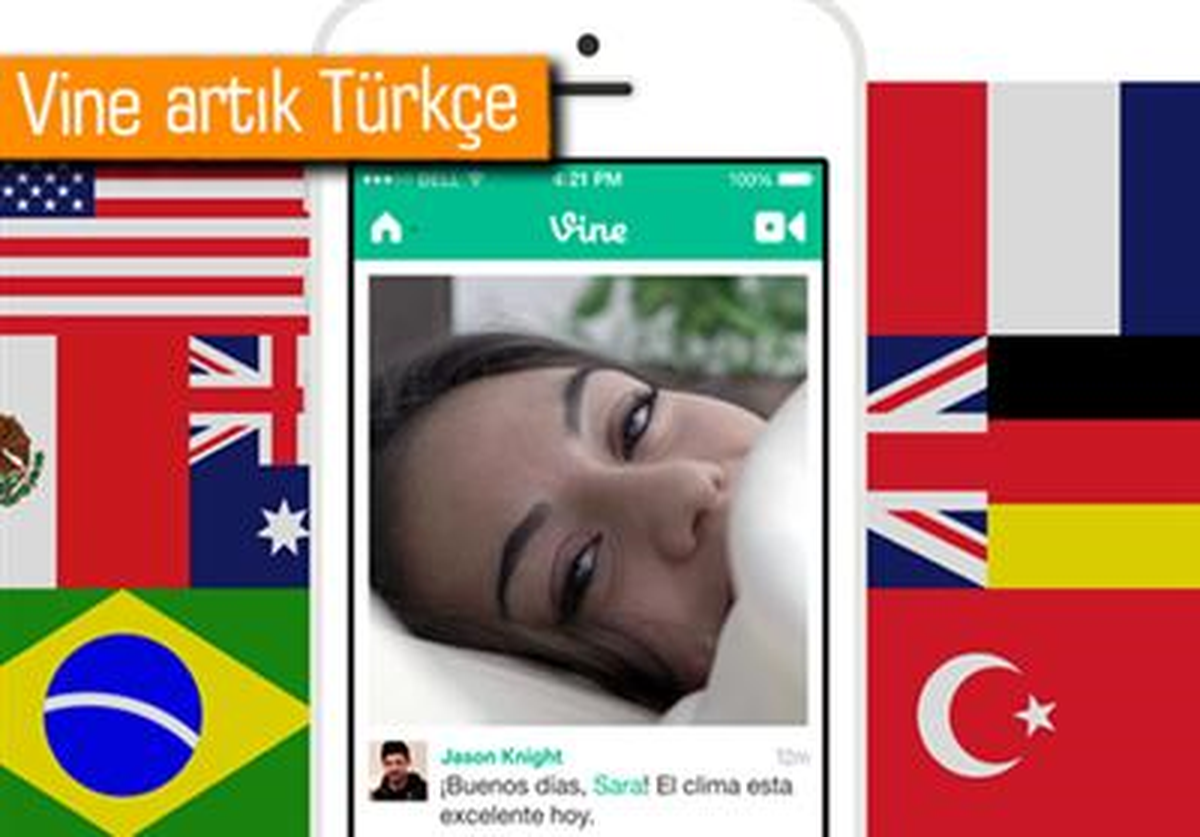 Vine, Türkçe Oldu!