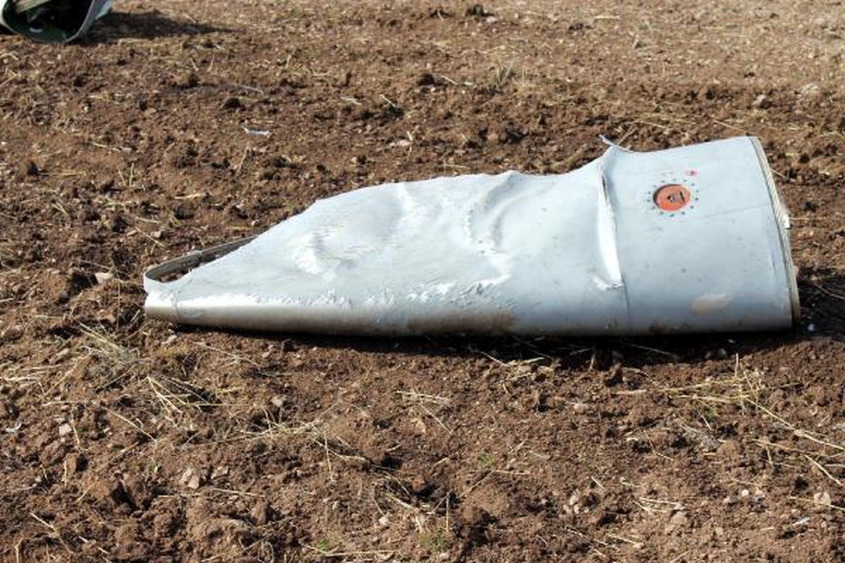 Yozgat\'ta, Uçak Yakıt Tankı Parçası Düştü