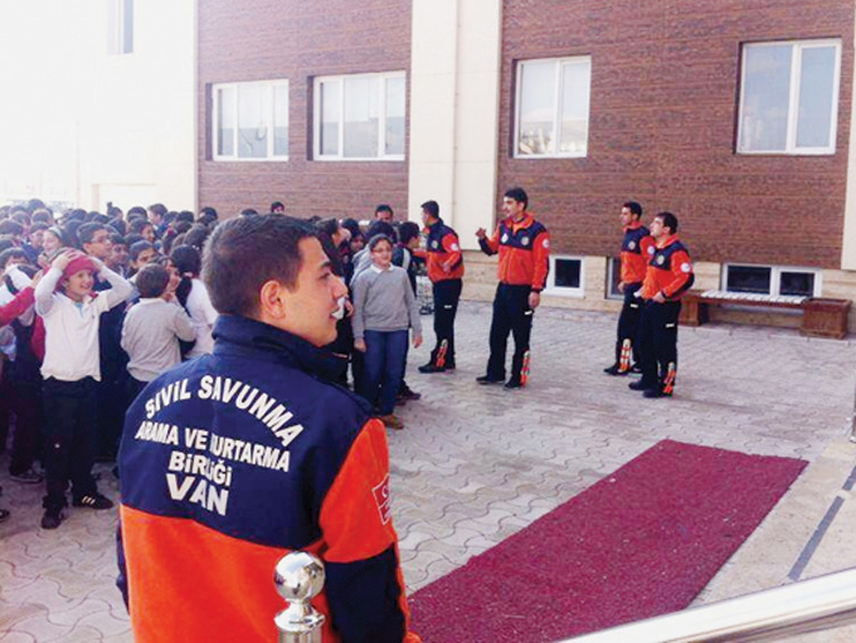AFAD\'ın Yetkilileri Öğrencileri Bilgilendirdi