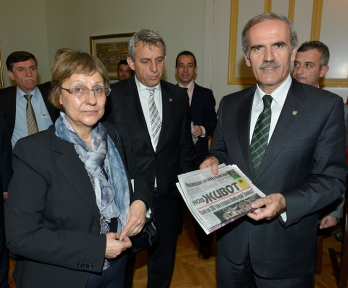 Başkan Altepe Bulgar Gazetecilere Bursa\'yı Anlattı