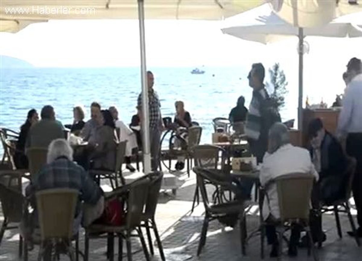 Bodrum\'da sıcak hava