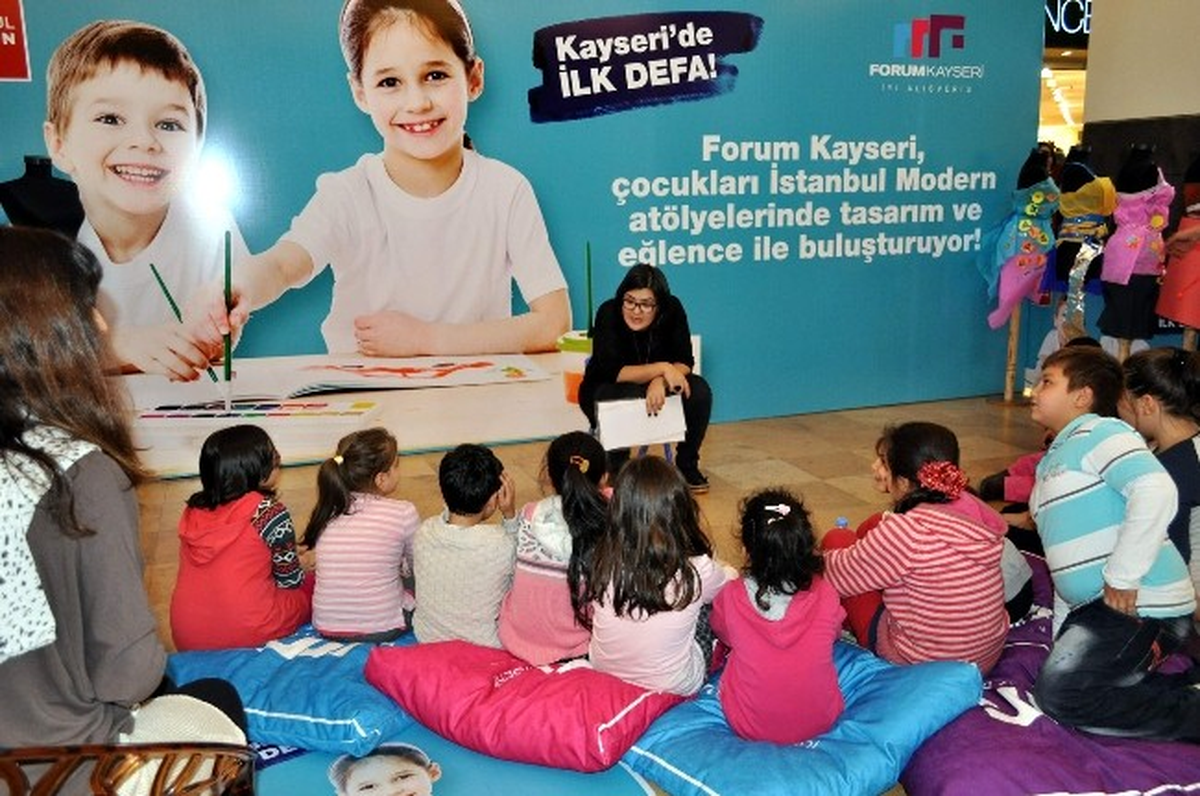 Çocuklar, Atölyede Buluştu