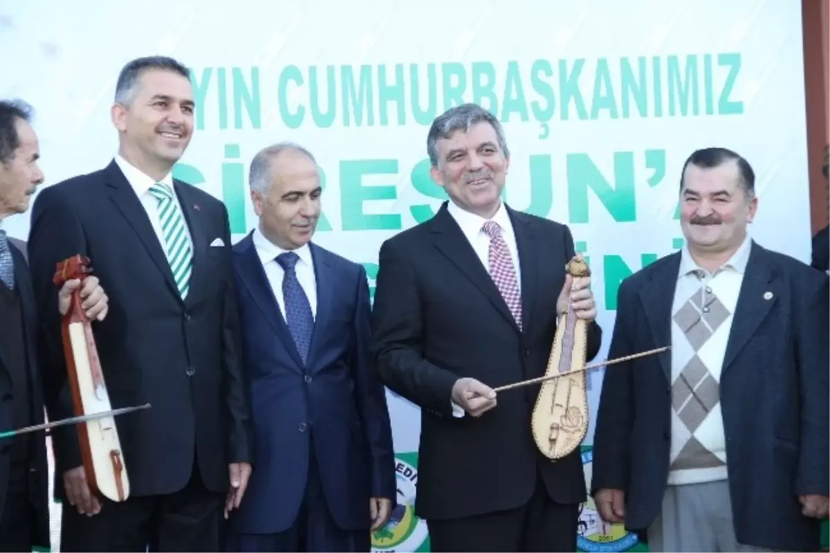 Cumhurbaşkanı Abdullah Gül Giresun\'da