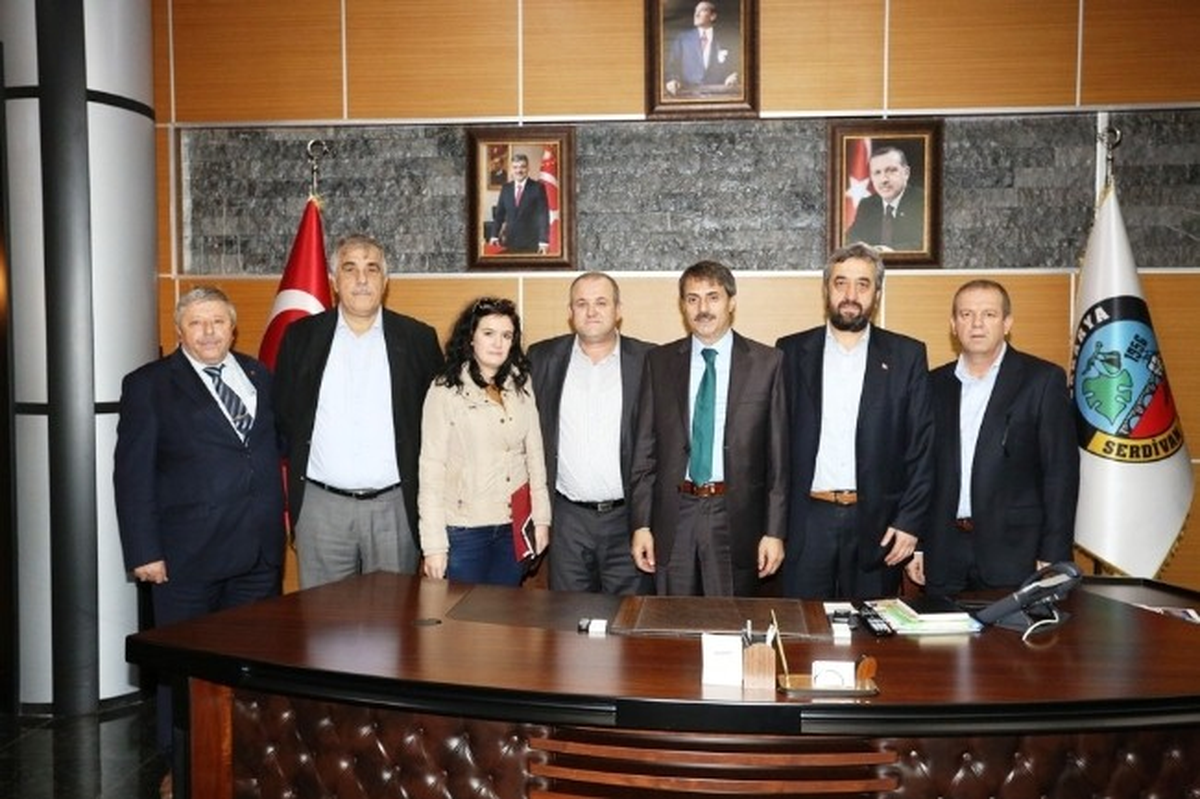 Duhaa Derneği Heyeti\'nden Başkan Alemdar\'a Ziyaret