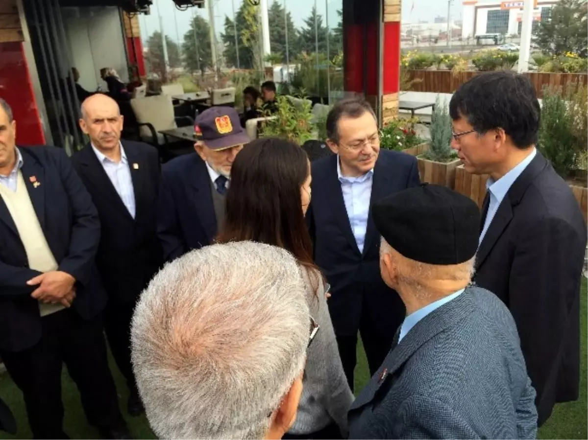 AK Parti\'li Edip Uğur, Güney Kore Büyükelçisiyle Görüştü