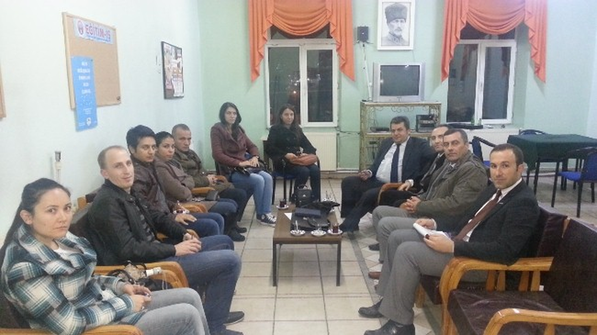 Eğitim-İş Sendikası Vize\'de Okulları Ziyaret Etti