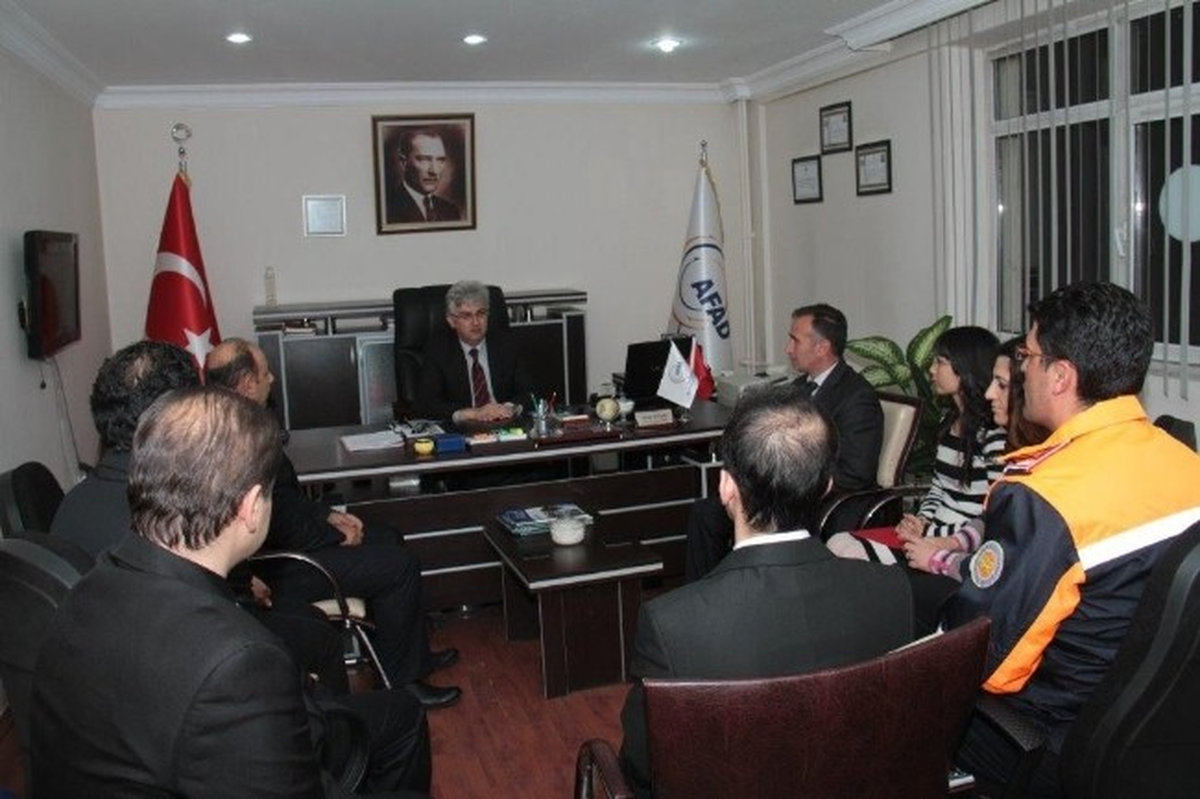 Kars Valisinden Afad\'a Ziyaret
