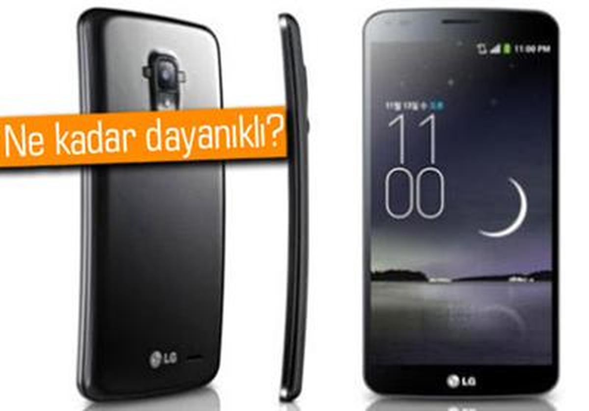 Lg G Flex Düşme Testinde
