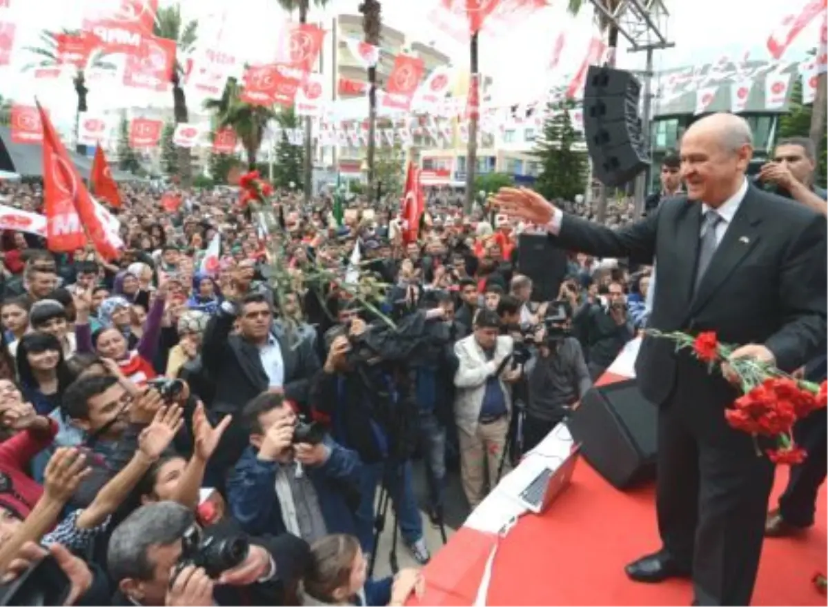 Mhp Lideri Bahçeli\'den Erdoğan\'a Konfetili Yanıt