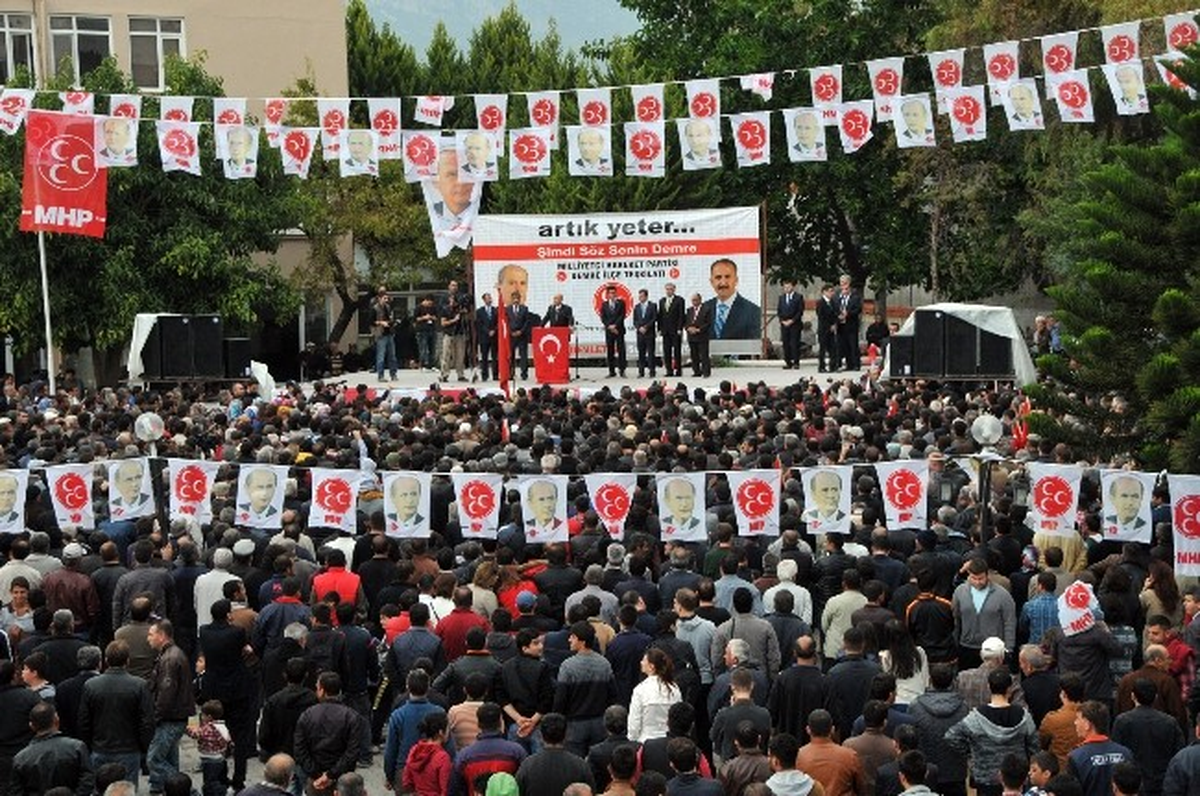 MHP Lideri Bahçeli\'nin Antalya Ziyareti