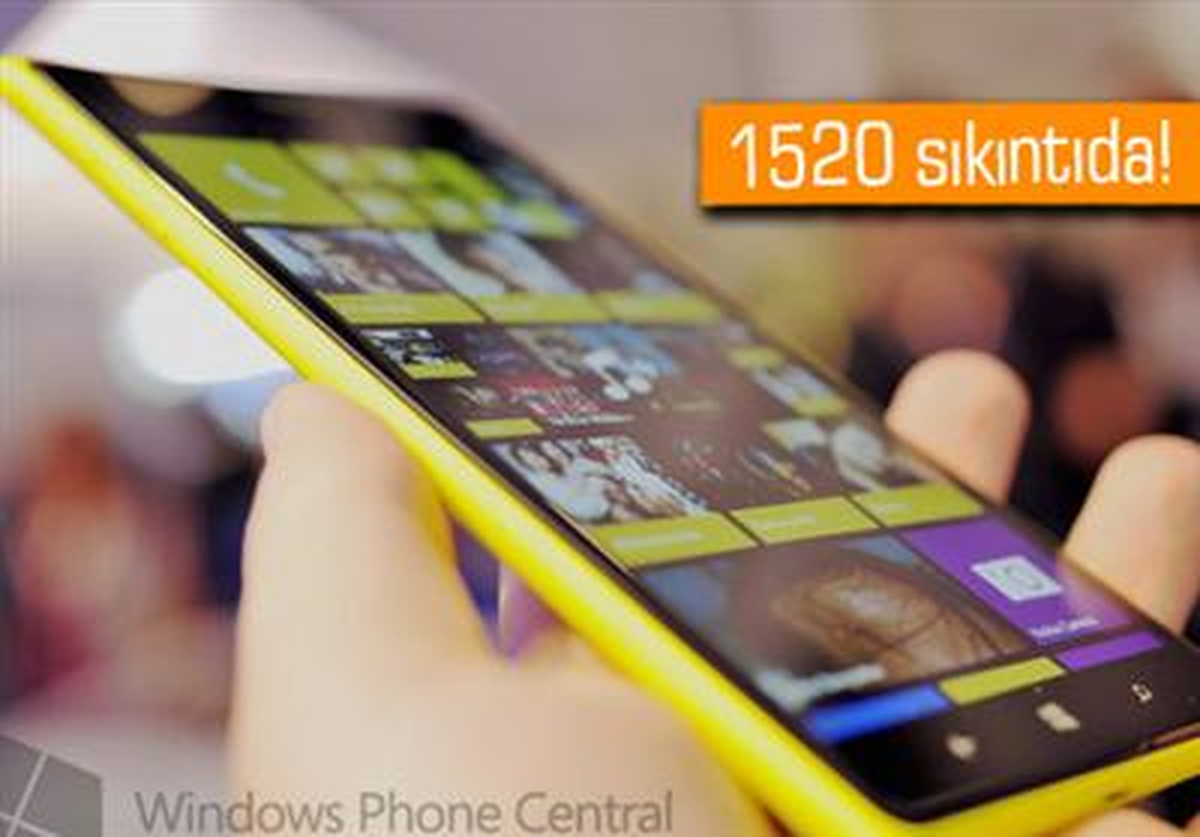 Nokia Lumia 1520 Tükendi!
