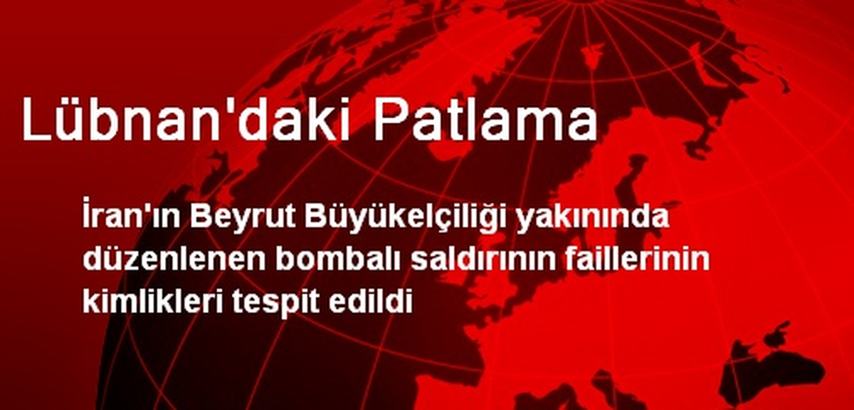 Lübnan\'daki Patlama