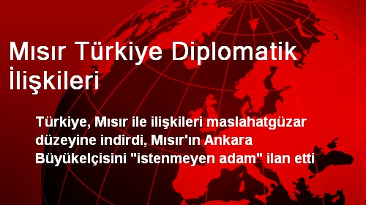 Mısır Türkiye Diplomatik İlişkileri