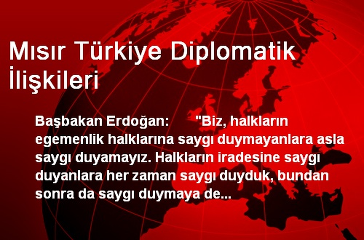 Mısır Türkiye Diplomatik İlişkileri