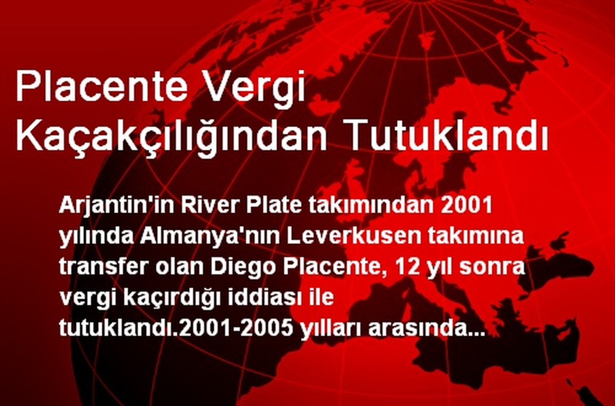 Placente Vergi Kaçakçılığından Tutuklandı