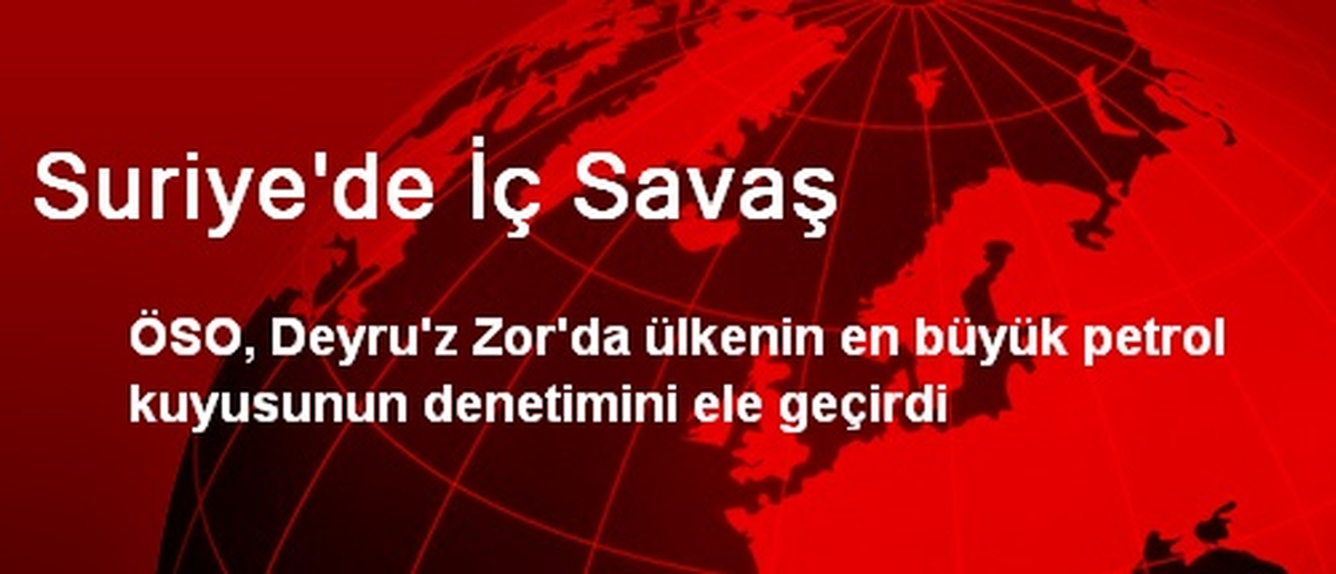 Suriye\'de İç Savaş