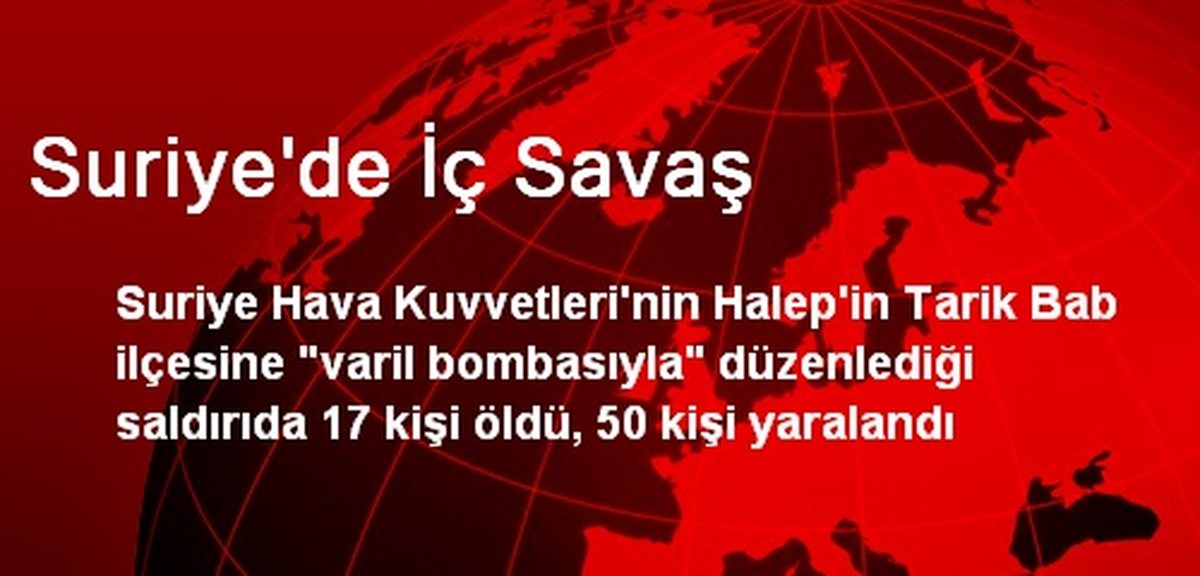 Suriye\'de İç Savaş