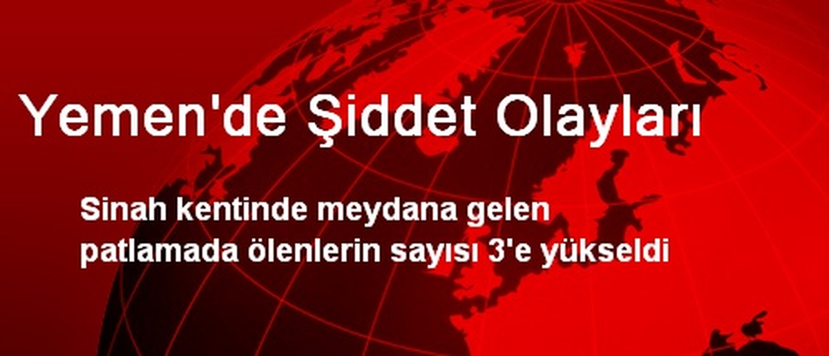 Yemen\'de Şiddet Olayları