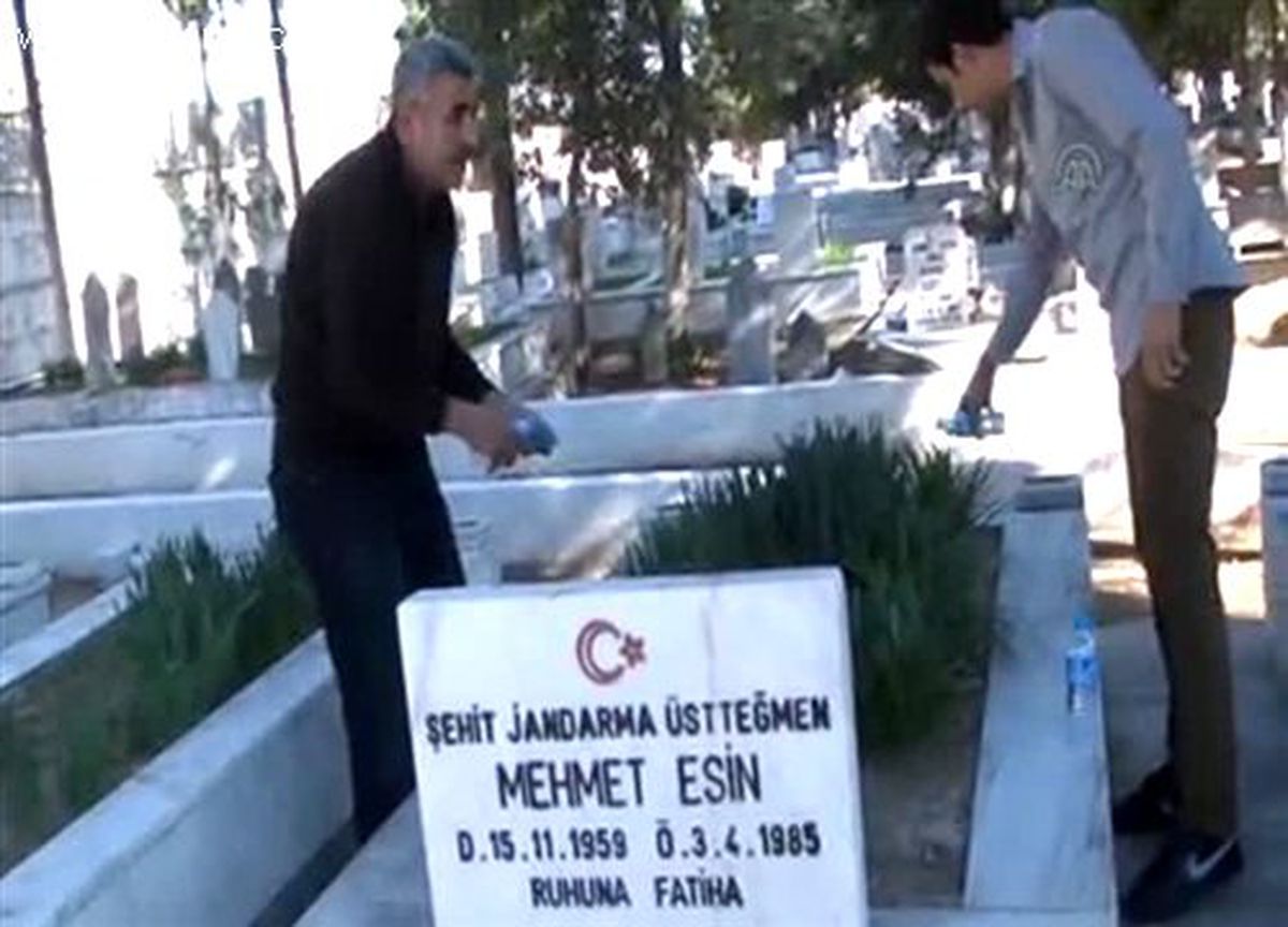 Şehit komutana, 28 yıldır süren vefa