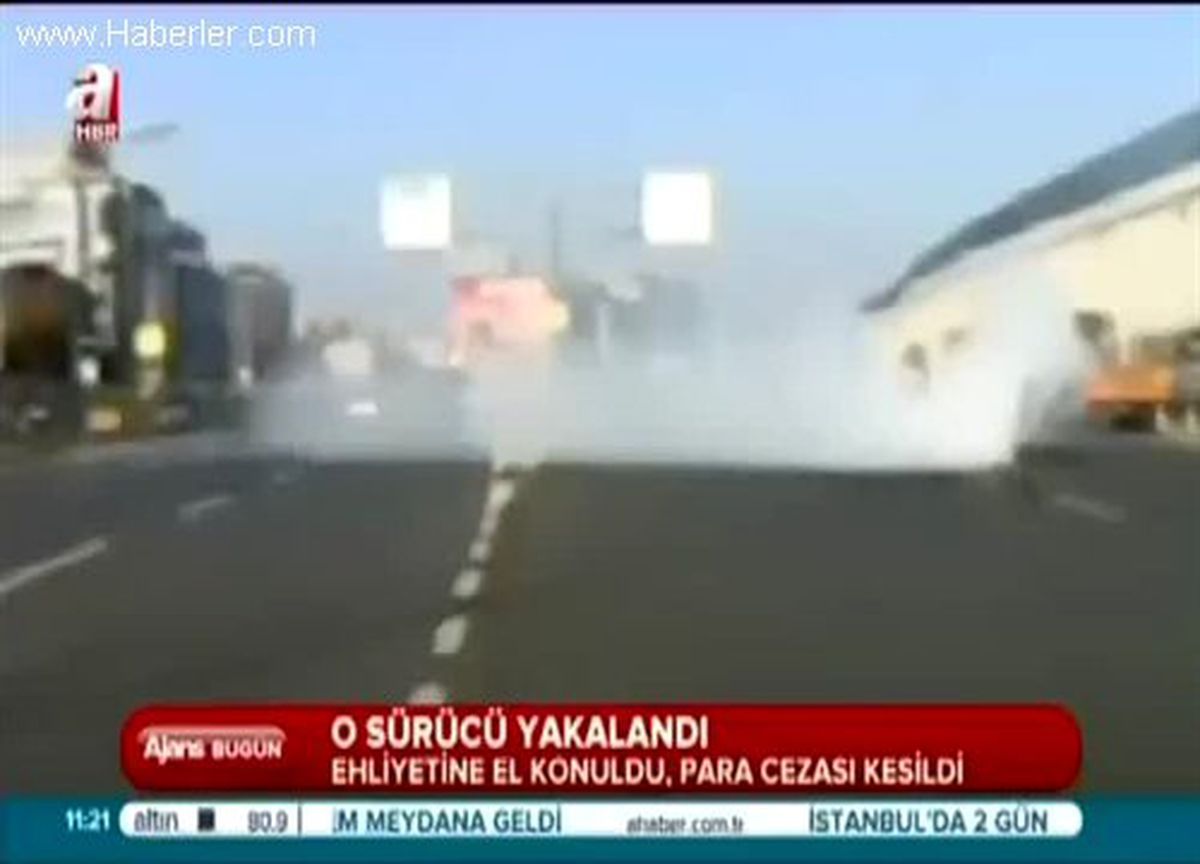 Trafik Canavarı Yakalandı