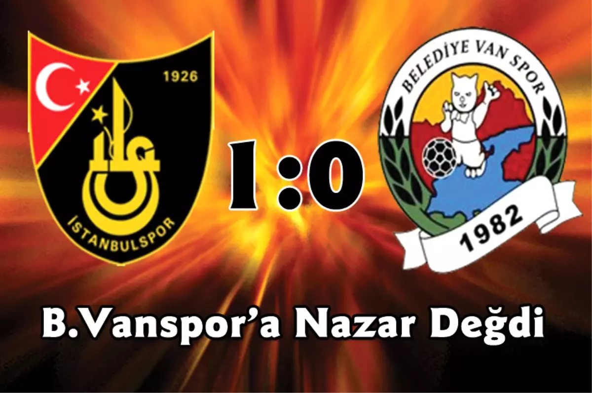 B.Vanspor\'a Nazar Değdi:1-0