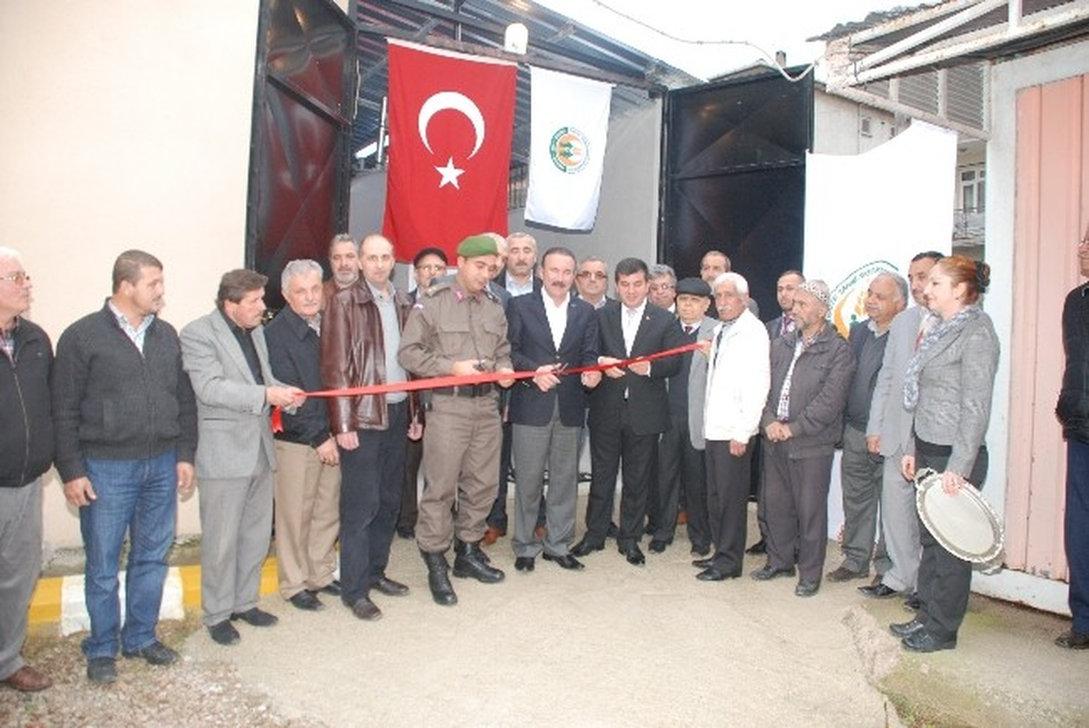 Başkan Doğan, Mazot Deposu Açılışı Yaptı