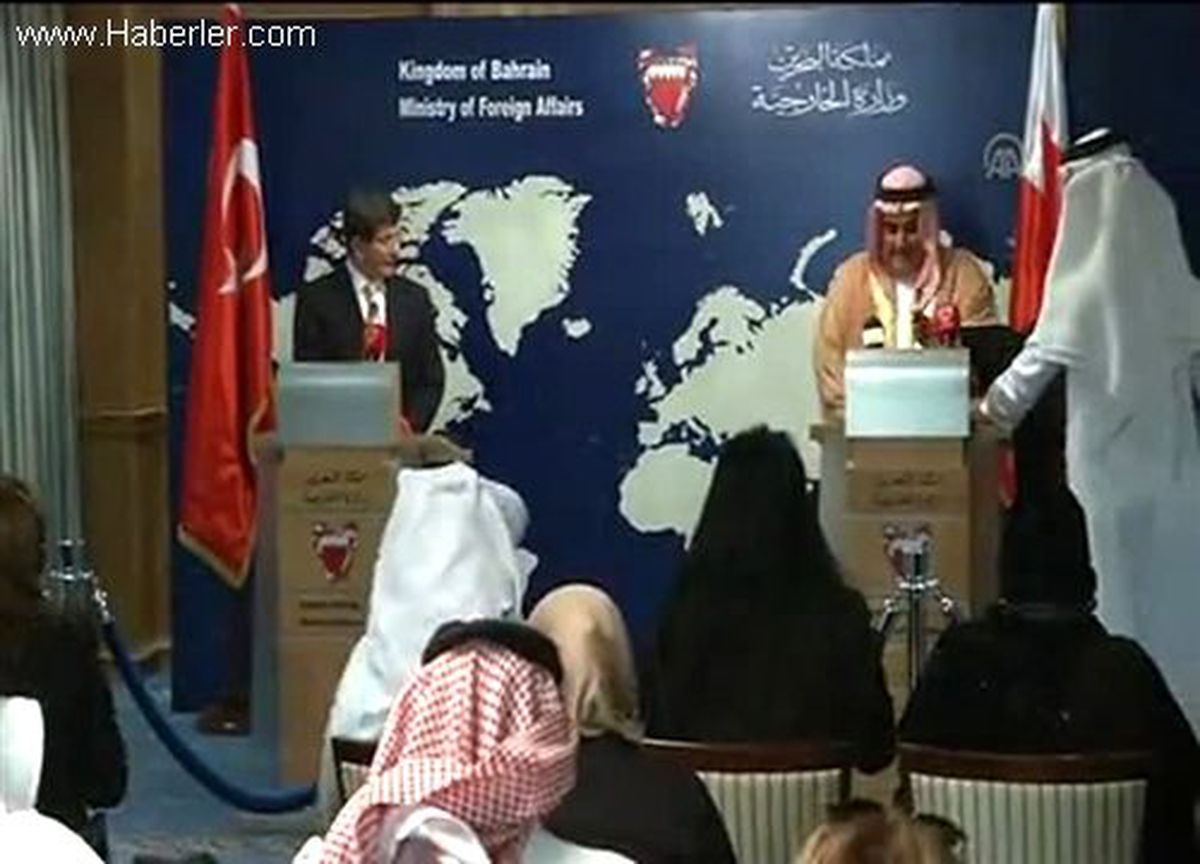 Davutoğlu El Halife ortak basın toplantısı